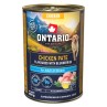 Ontario Adult csirke pástétom áfonyás ízesítéssel 400g