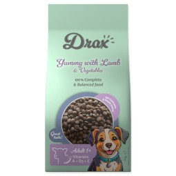 Drax Adult bárányhússal és zöldségekkel 3kg
