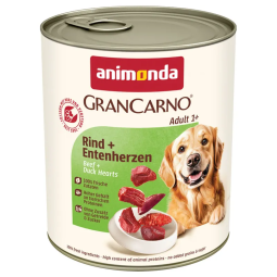 Animonda Gran Carno Adult marha és kacsaszív konzerv 800g