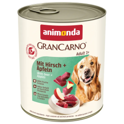 Animonda Gran Carno Adult szarvassal és almával 800g konzerv