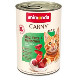 Animonda Carny Adult marha és nyúl konzerv 400g
