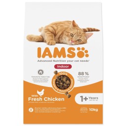 IAMS Cat Adult/Senior Indoor Csirke 10kg