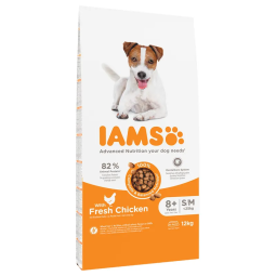 IAMS Dog Senior Kis- és Közepes Testű Csirke 12kg