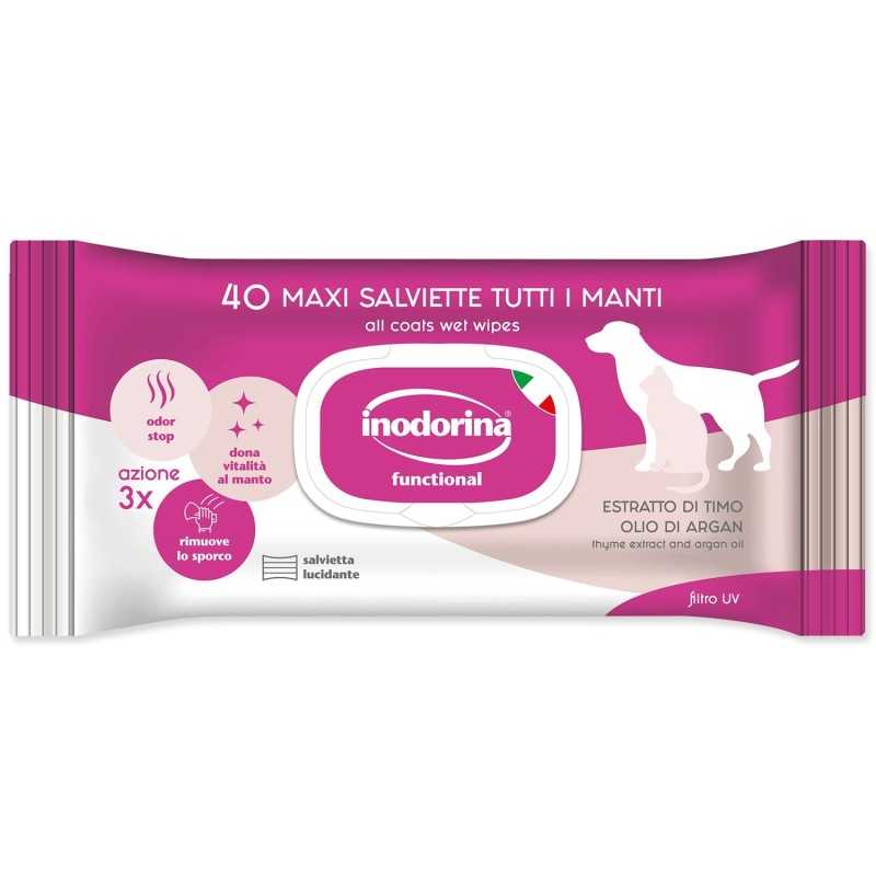 Inodorina Törlőkendők Tej és Vanília 40db