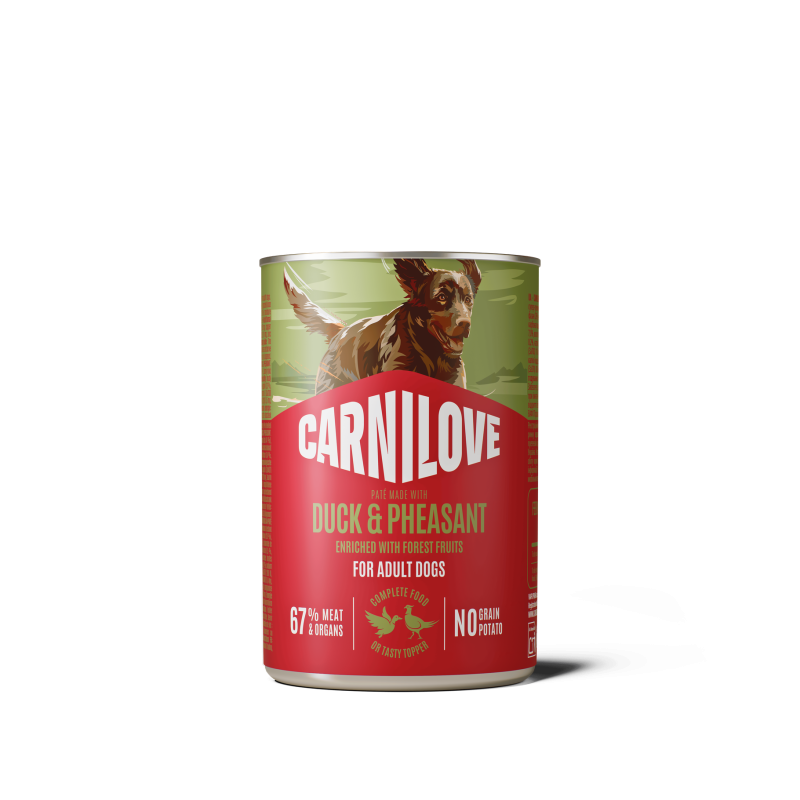 Carnilove konzerv kutyapástétom kacsa és fácán ízesítésű 400 g