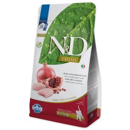 Farmina N&D cat PRIME (GF) kitten, chicken & pomegranate 1,5 kg