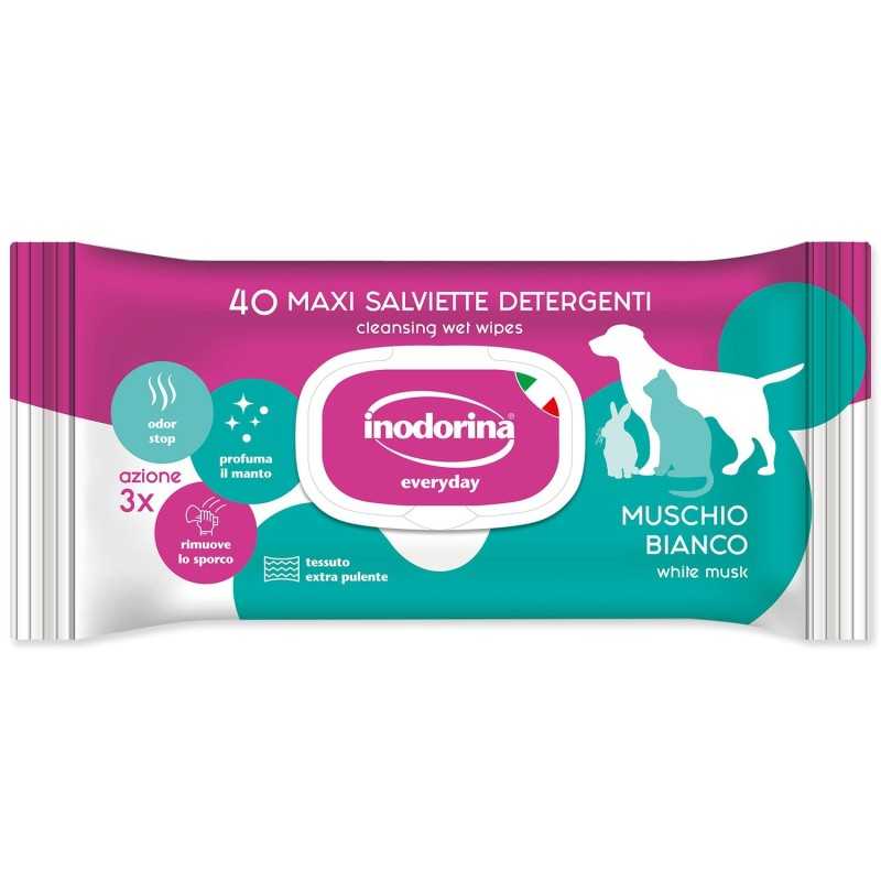 Inodorina Törlőkendő Muskusz 40db