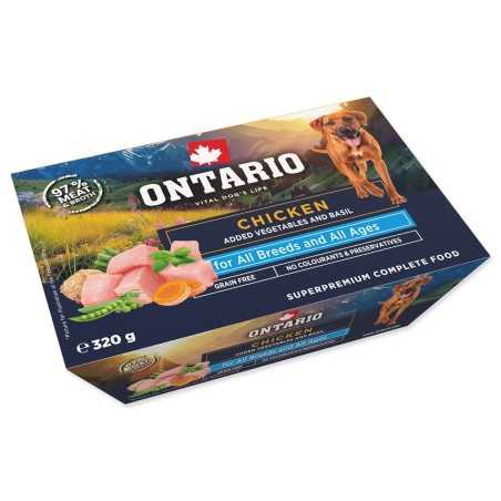 Ontario csirketálca 320g