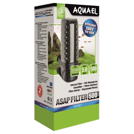 AQUAEL ASAP belső szűrő 500 l/h