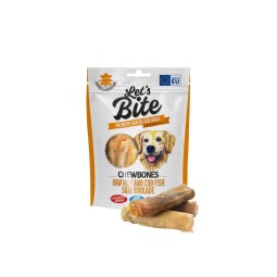 Let´s Bite Chewbones. Raw hide and cod fish skin roulade 135 g