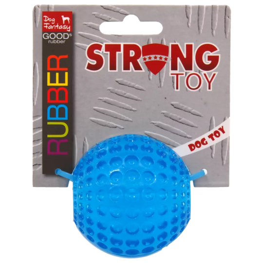 DF STRONG játék labda gumi 6,3 cm