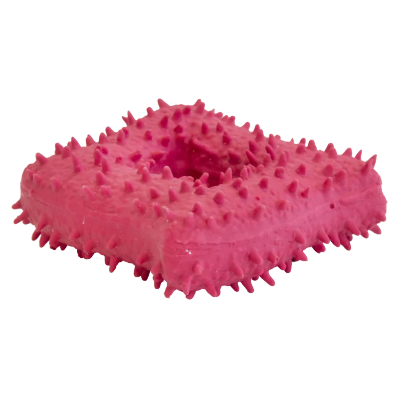 DF Latex játék tüskékkel és hanggal, 8 cm