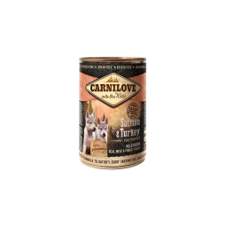 Carnilove Wild Meat Lazac & Pulyka Kölyökkutyáknak Konzerv 400 g