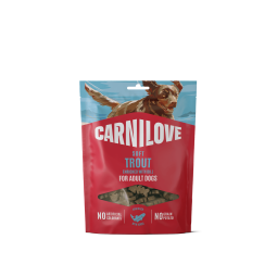 Carnilove Dog Soft Snack Trout enriched with Dill 200 g