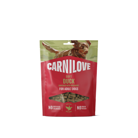 Carnilove Dog Soft Snack Duck enriched with Rosemary 200 g
