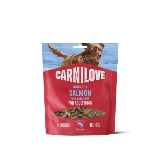 Carnilove Dog Crunchy Snack Salmon with Blueberries 200 g