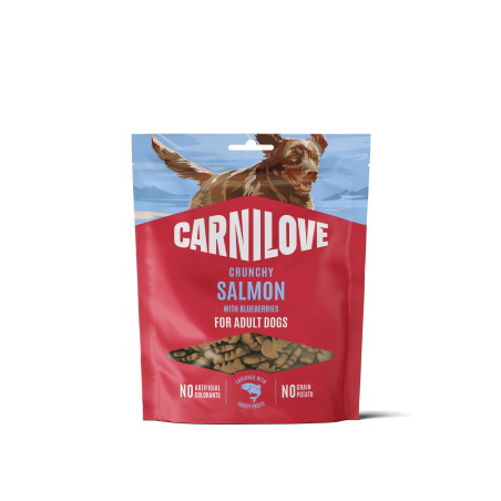 Carnilove Dog Crunchy Snack Salmon with Blueberries 200 g