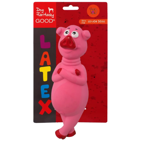 DF játék latex malac 21 cm