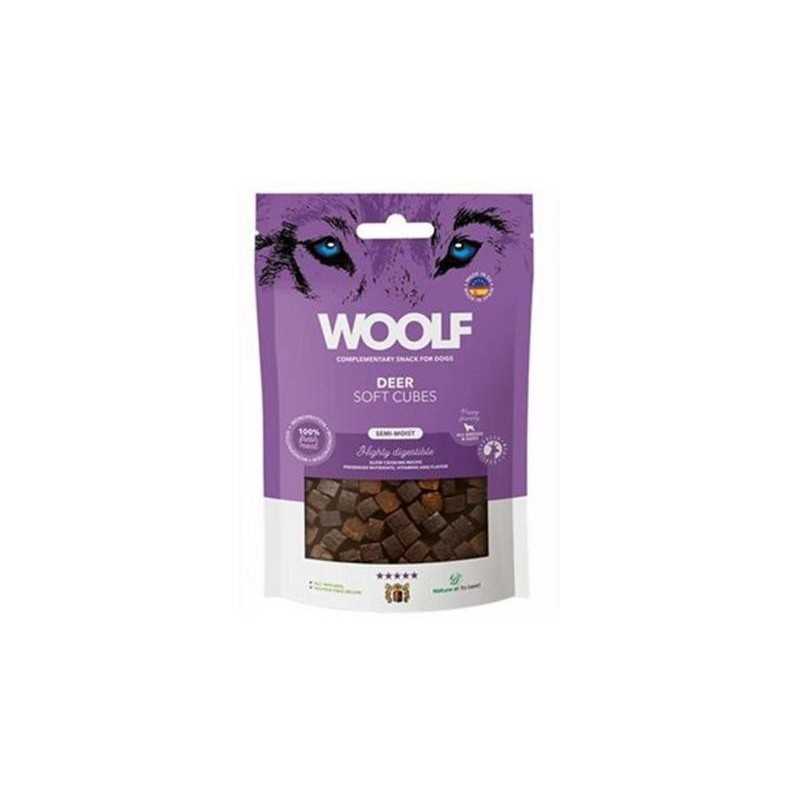 Woolf Dog Soft Cubes Deer 100 g