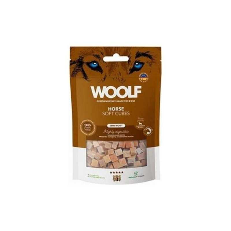 Woolf Dog Soft Cubes Ló 100 g