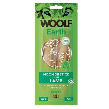 Csemege Woolf Dog Earth NOOHIDE L pálcikák báránnyal 85 g