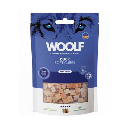 Csemege Woolf Dog Soft Cubes Duck 100 g