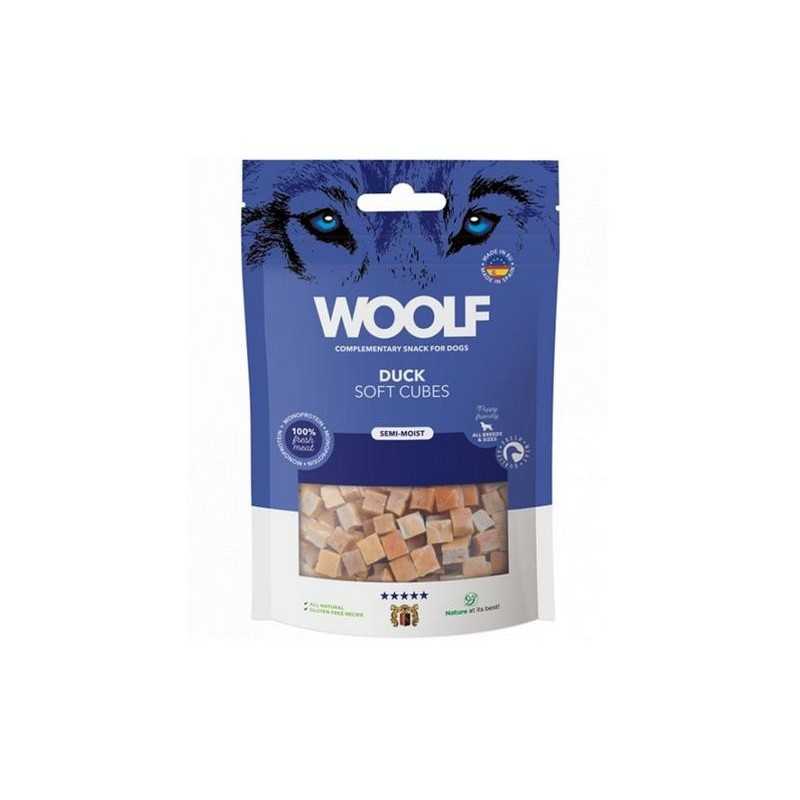 Csemege Woolf Dog Soft Cubes Duck 100 g