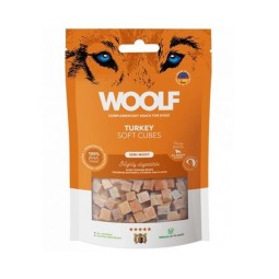 Csemege Woolf Dog Soft Cubes Pulyka 100 g