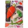 Játék kisállatoknak eledel répa és brokkoli 2db