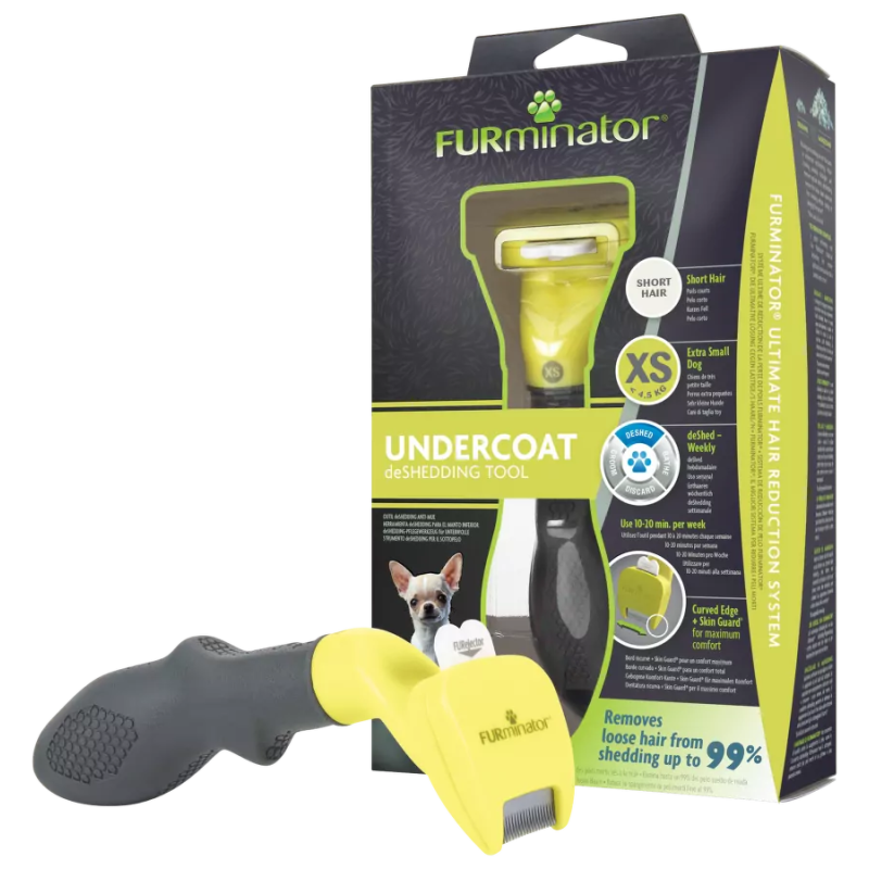 Furminator fésű rövid szőrű TOY 4,5 kg-ig