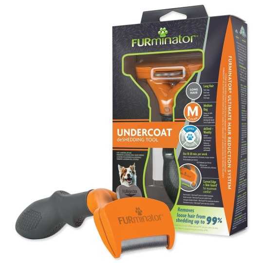 Furminator fésű hosszú szőrre M 9-23kg
