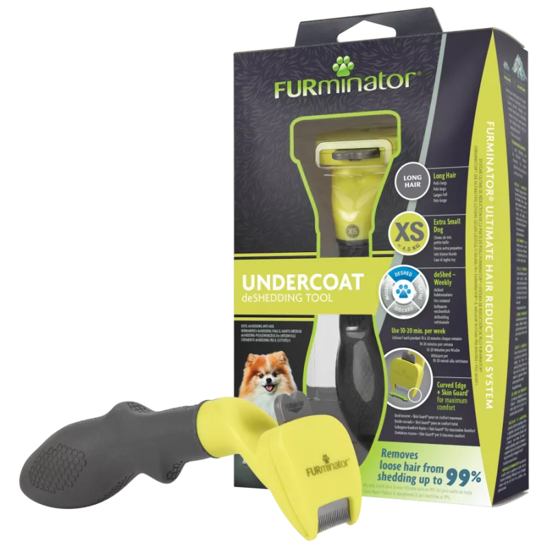Furminator fésű hosszú szőr TOY 4,5kg-ig
