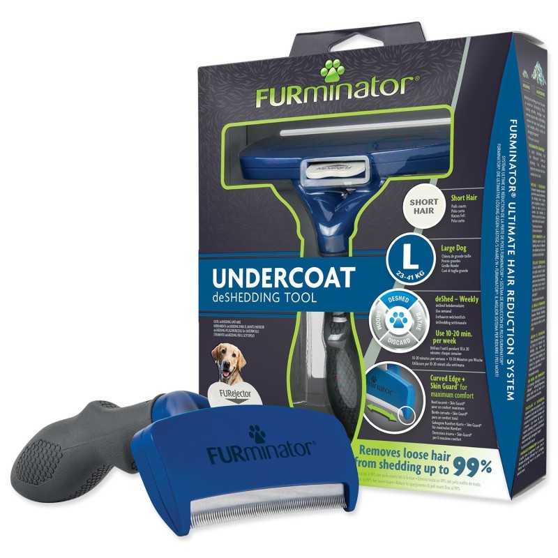 Furminator rövid szőrű L 24-41kg fésű