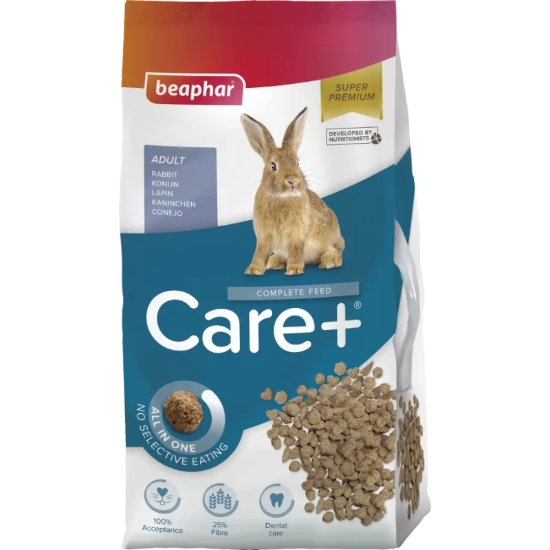 Beaphar CARE+ nyúltáp 1,5 kg