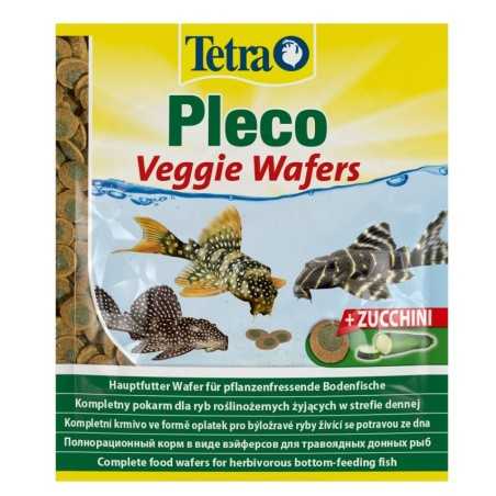 Tetra Pleco Veggie Wafers táp zacskó 15g