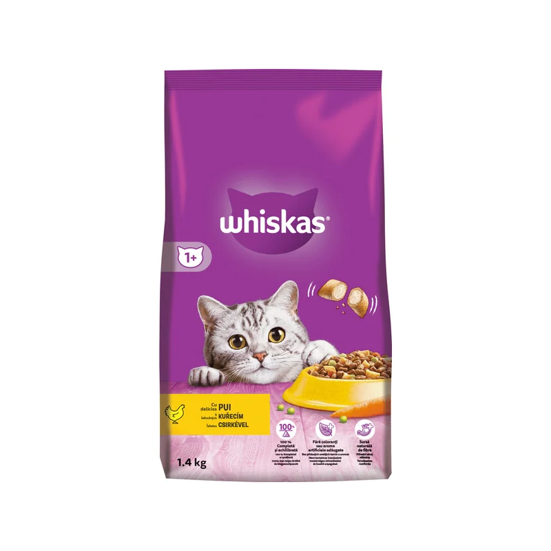 Mars WHISKAS Adult macska csirkehússal 1,4 kg