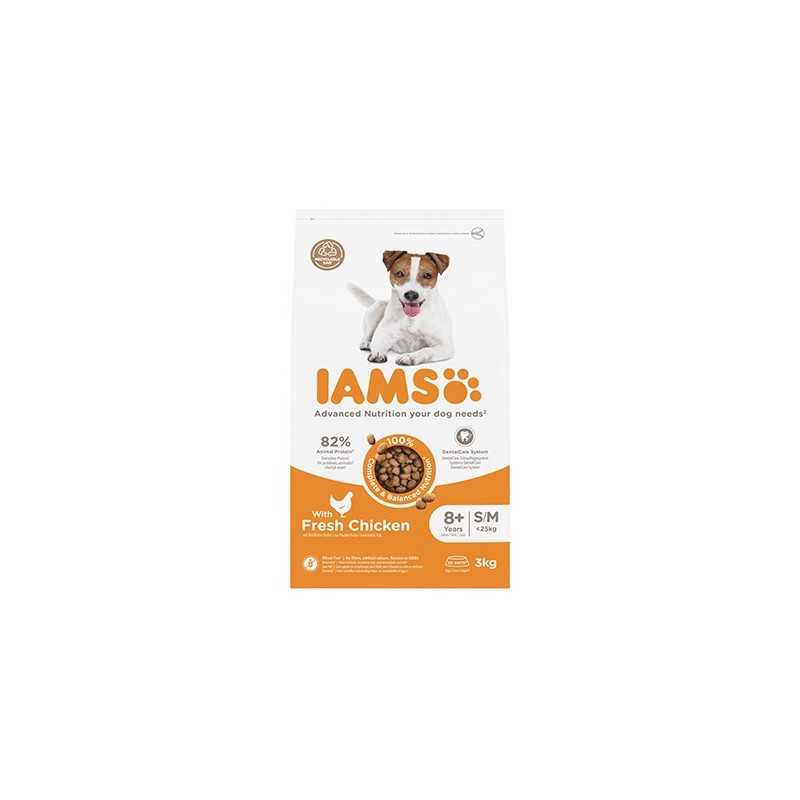 IAMS Dog Senior Small & Medium Chicken 3kg