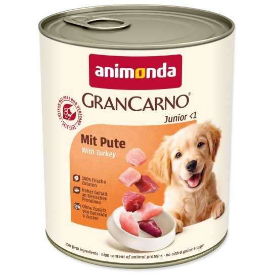 Animonda Gran Carno Junior pulykával konzerv 800g