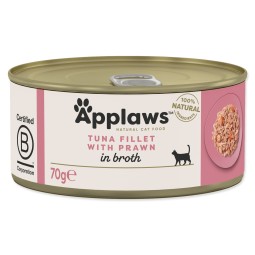 Applaws Macska konzerv tonhal garnélával 70g