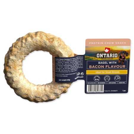 Ontario Protein rágó bagel 8,9cm, Small