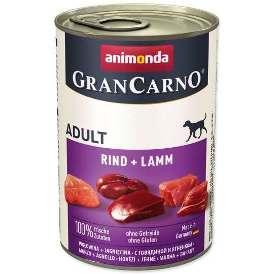 Animonda Gran Carno Adult marha és bárány konzerv 400g