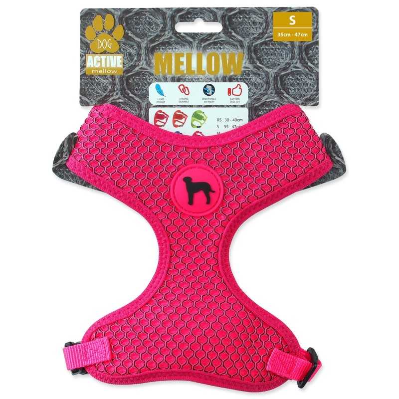 Active Dog Mellow S hám rózsaszín 1,5x35-47cm