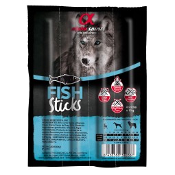 Alphaspirit kutya Falatok halas pálcikák 4x10 g