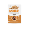 IAMS Delights Adult csirke és pulyka szószban 85g
