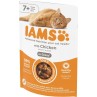 IAMS Delights Adult Senior pulyka szószban 85g