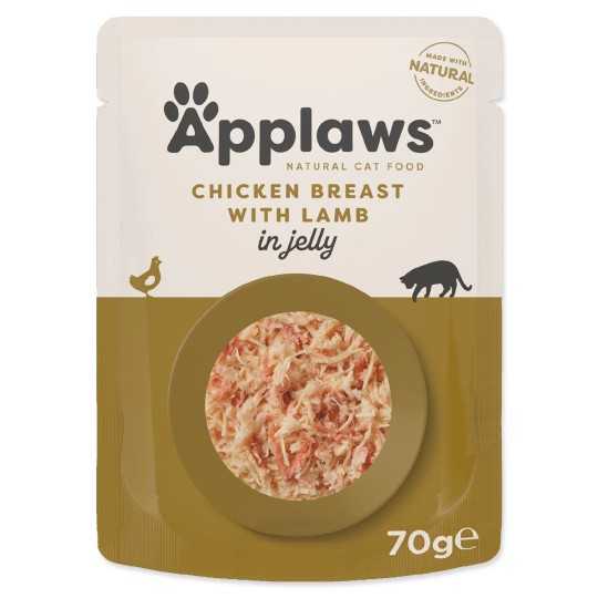 Applaws Cat tasak csirke és bárány zselében 70g