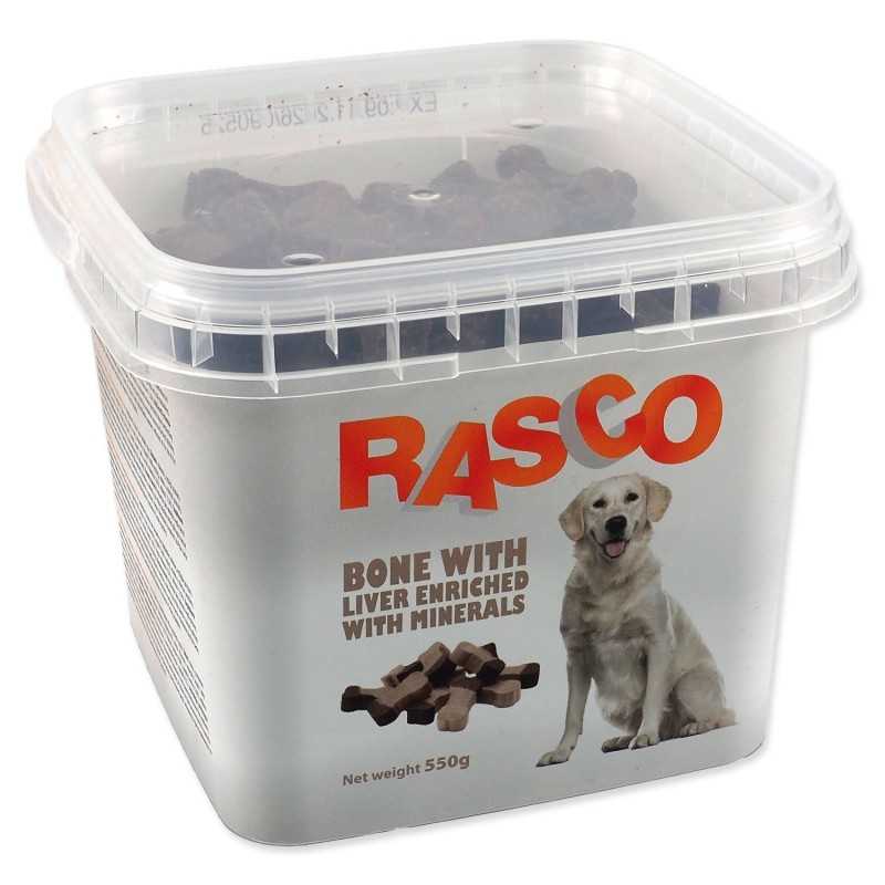 Rasco kalcium csont finomság májjal 2,5cm 550g
