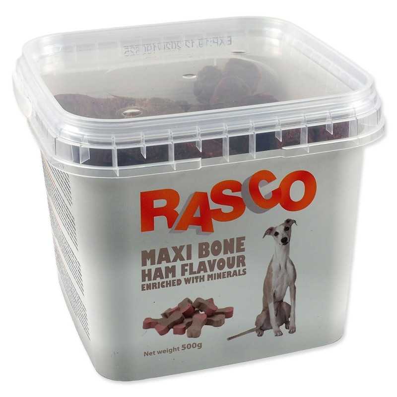 Rasco kalcium csont sonkával 6cm 500g jutalomfalat