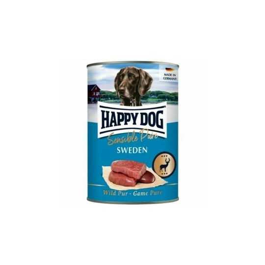 Happy Dog PREMIUM - Fleisch Pur - szarvashús konzerv 400 g