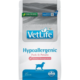 Farmina Vet Life dog hypoallergenic, pork & potato 2 kg
